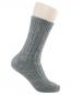 Mobile Preview: 2 Paar Alpaka Socken Wollsocken mit Alpaka Wolle grau