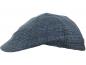 Mobile Preview: Gatsby Cap Schiebermütze Flatcap, Blau
