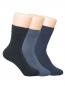 Preview: RS Harmony 3 Paar Damen Socken Softrand ohne Gummi Jeans Farben