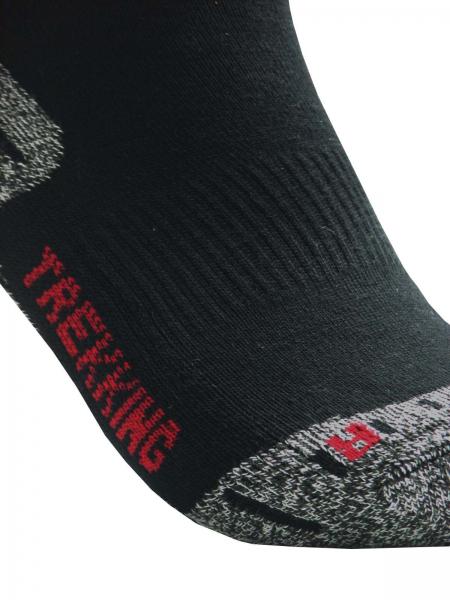 GROJADORI 3 Paar Trekking Socken Wandersocken Outdoorsocken, Detail
