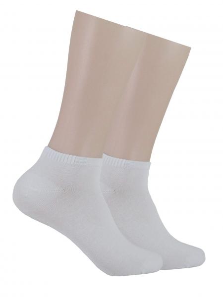 RS 3 Paar Viskose Bambus Sneaker Socken Füßlinge mit Komfortbund Unisex, Weiss